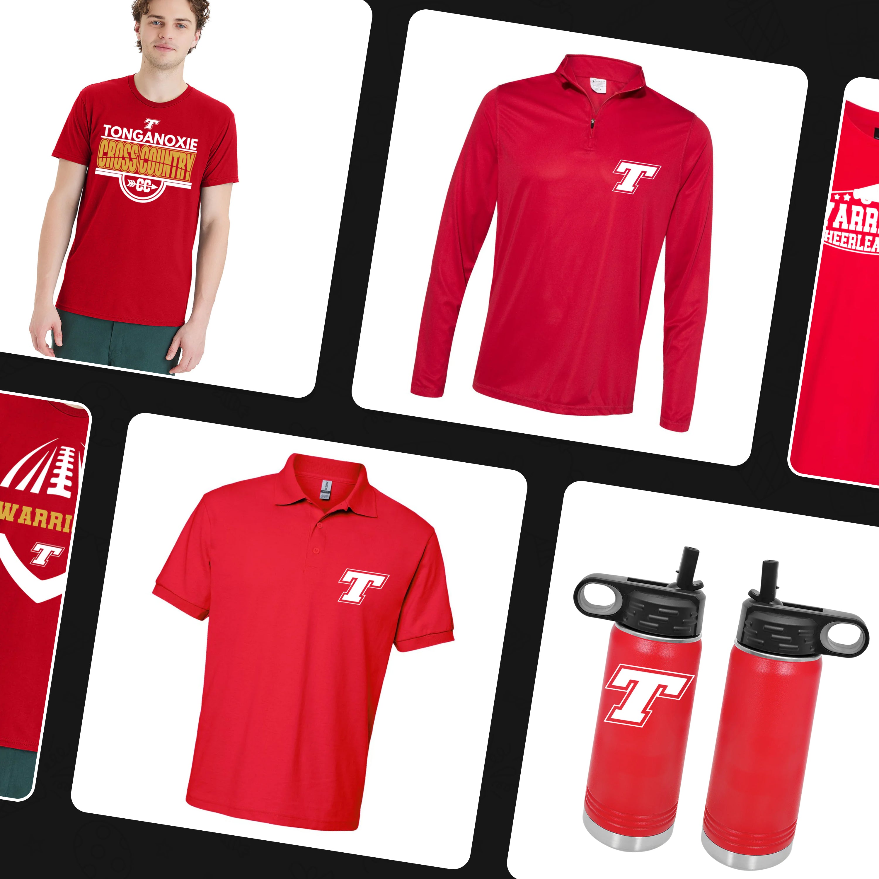 Tonganoxie Middle School Spirit Wear Fancy Fanny