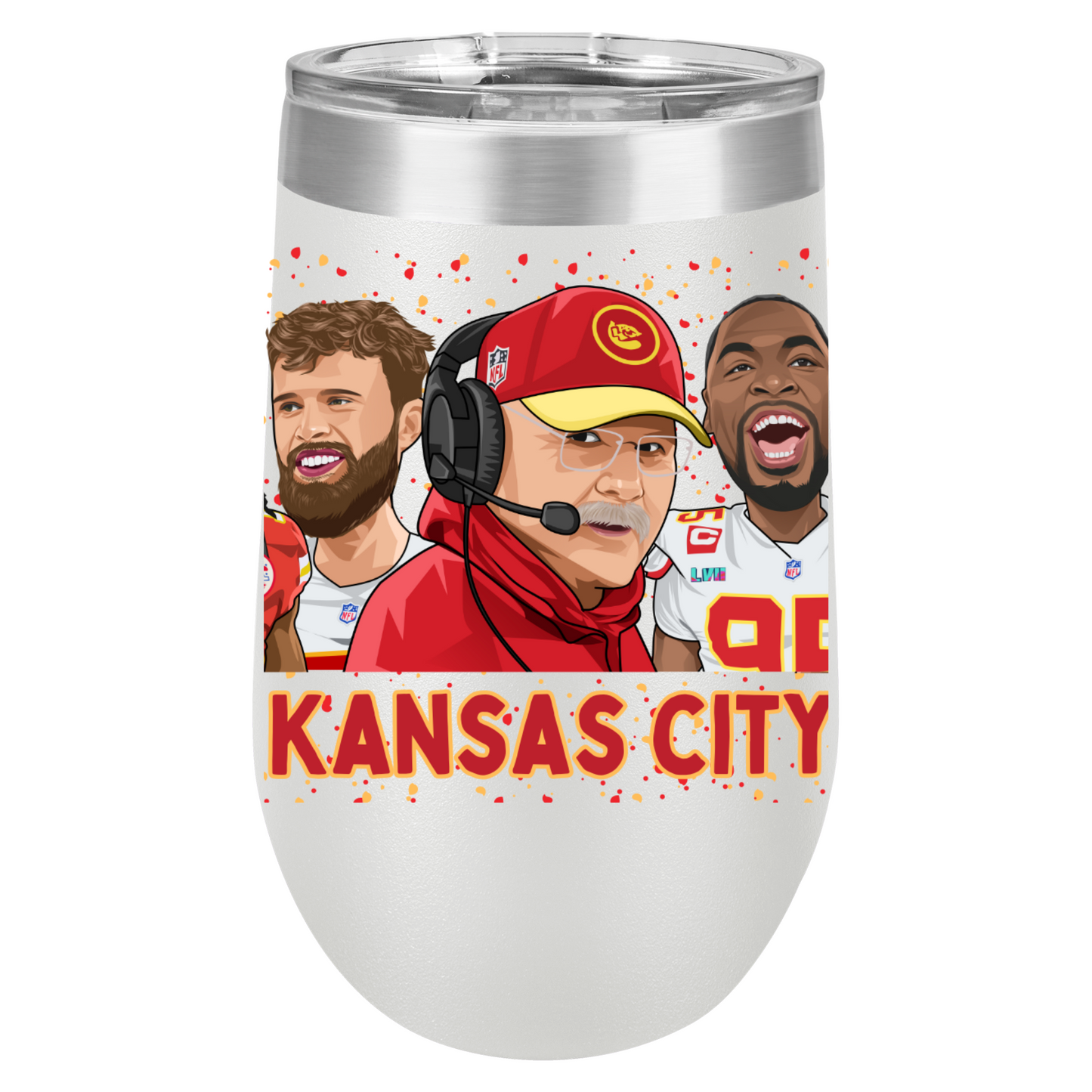 KC Players Wine Tumbler