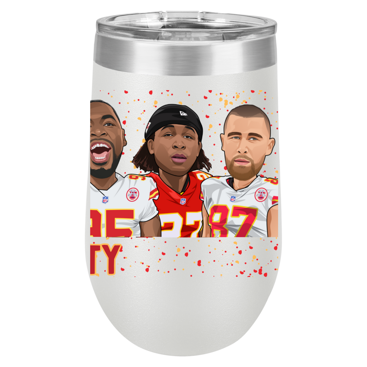KC Players Wine Tumbler
