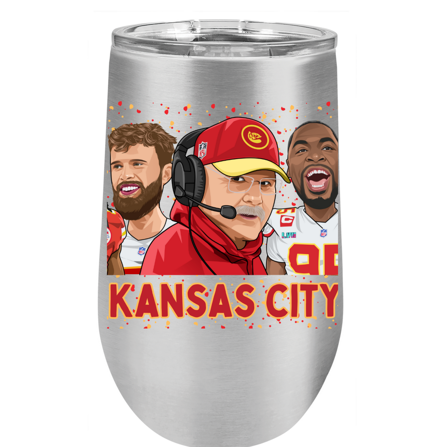 KC Players Wine Tumbler