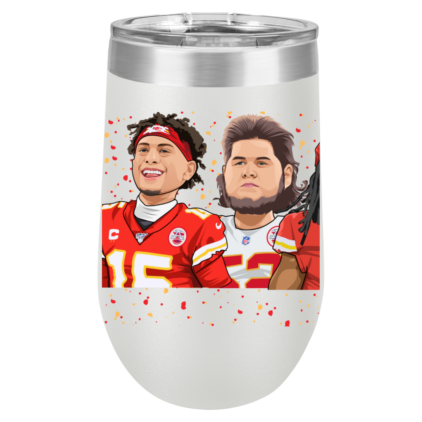 KC Players Wine Tumbler