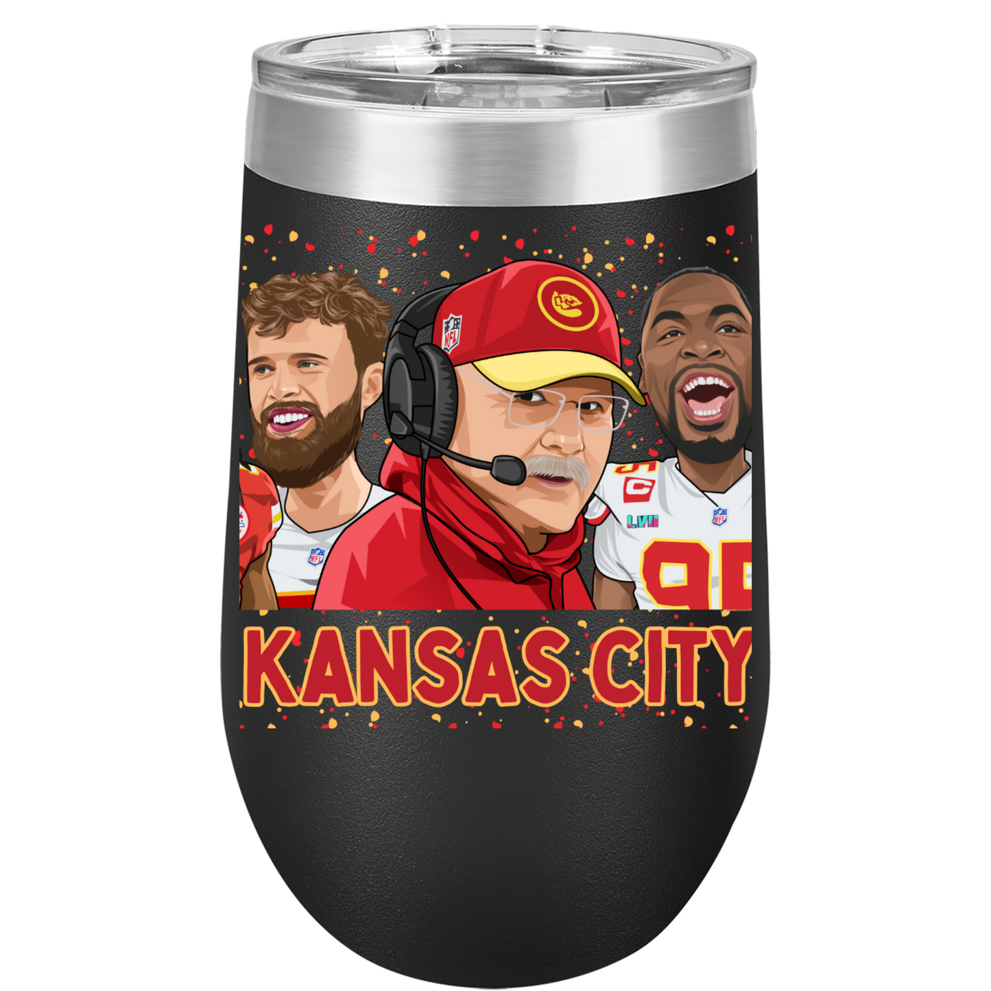KC Players Wine Tumbler