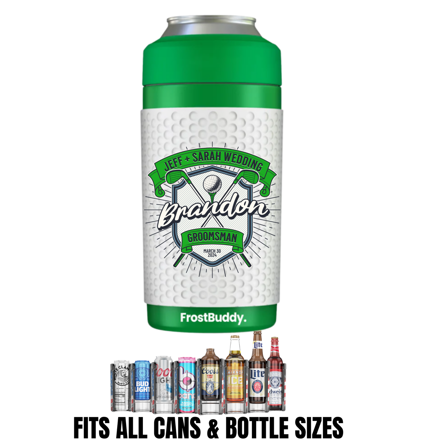 Wedding Logo Golf  Frost Buddy