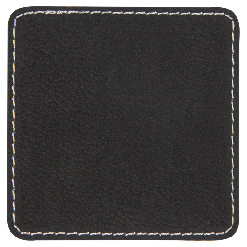 3x3 Square Leather Printed Patch