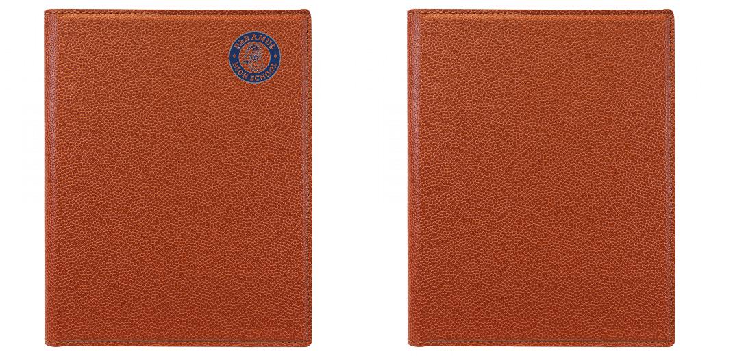 Basketball Leather Small Portfolio with Notepad
