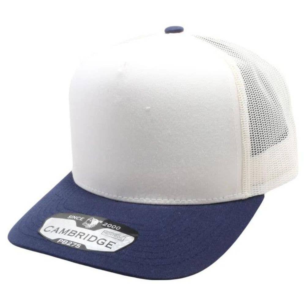 FIVE PANEL 2-TONE HIGH FRAME MESHBACK
