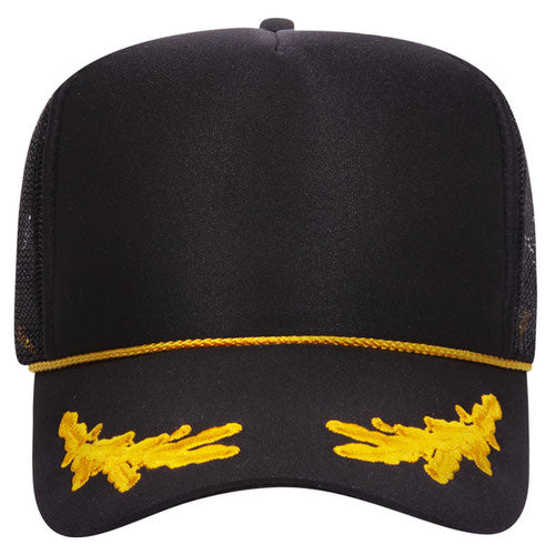 OTTO CAP 5 Panel High Crown Mesh Back Trucker Hat