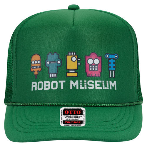 OTTO CAP 5 Panel High Crown Mesh Back Trucker Hat