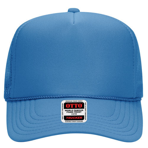OTTO CAP 5 Panel High Crown Mesh Back Trucker Hat