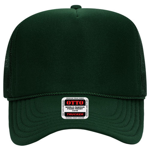 OTTO CAP 5 Panel High Crown Mesh Back Trucker Hat