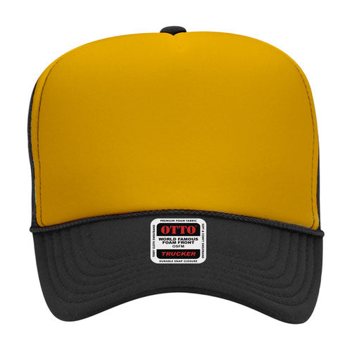 OTTO CAP 5 Panel High Crown Mesh Back Trucker Hat