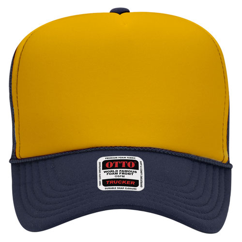 OTTO CAP 5 Panel High Crown Mesh Back Trucker Hat