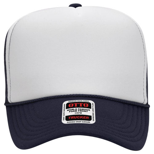 OTTO CAP 5 Panel High Crown Mesh Back Trucker Hat