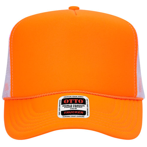 OTTO CAP 5 Panel High Crown Mesh Back Trucker Hat