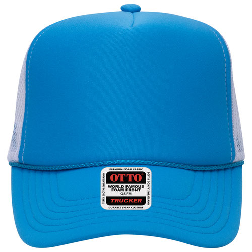 OTTO CAP 5 Panel High Crown Mesh Back Trucker Hat
