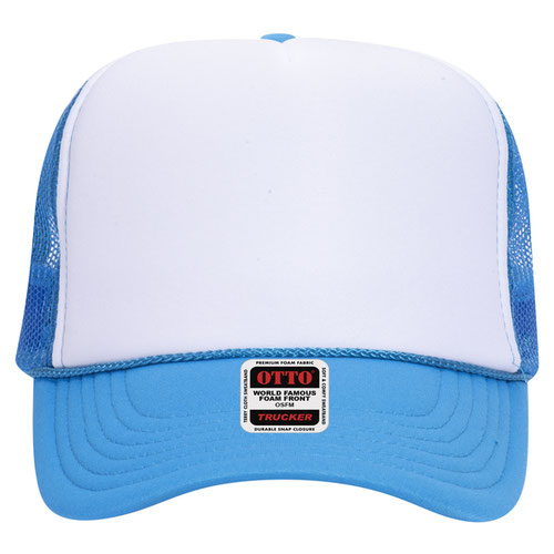 OTTO CAP 5 Panel High Crown Mesh Back Trucker Hat