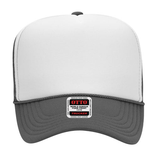 OTTO CAP 5 Panel High Crown Mesh Back Trucker Hat