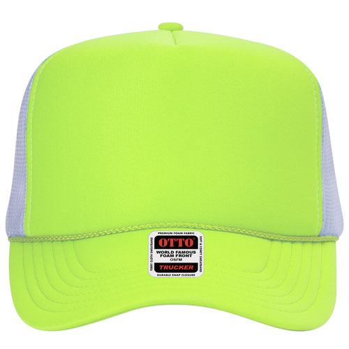 OTTO CAP 5 Panel High Crown Mesh Back Trucker Hat