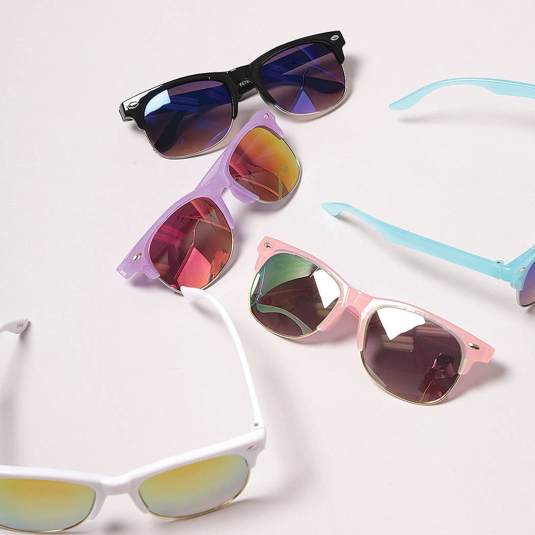 Kid's Reflective Fashion Sunglasses