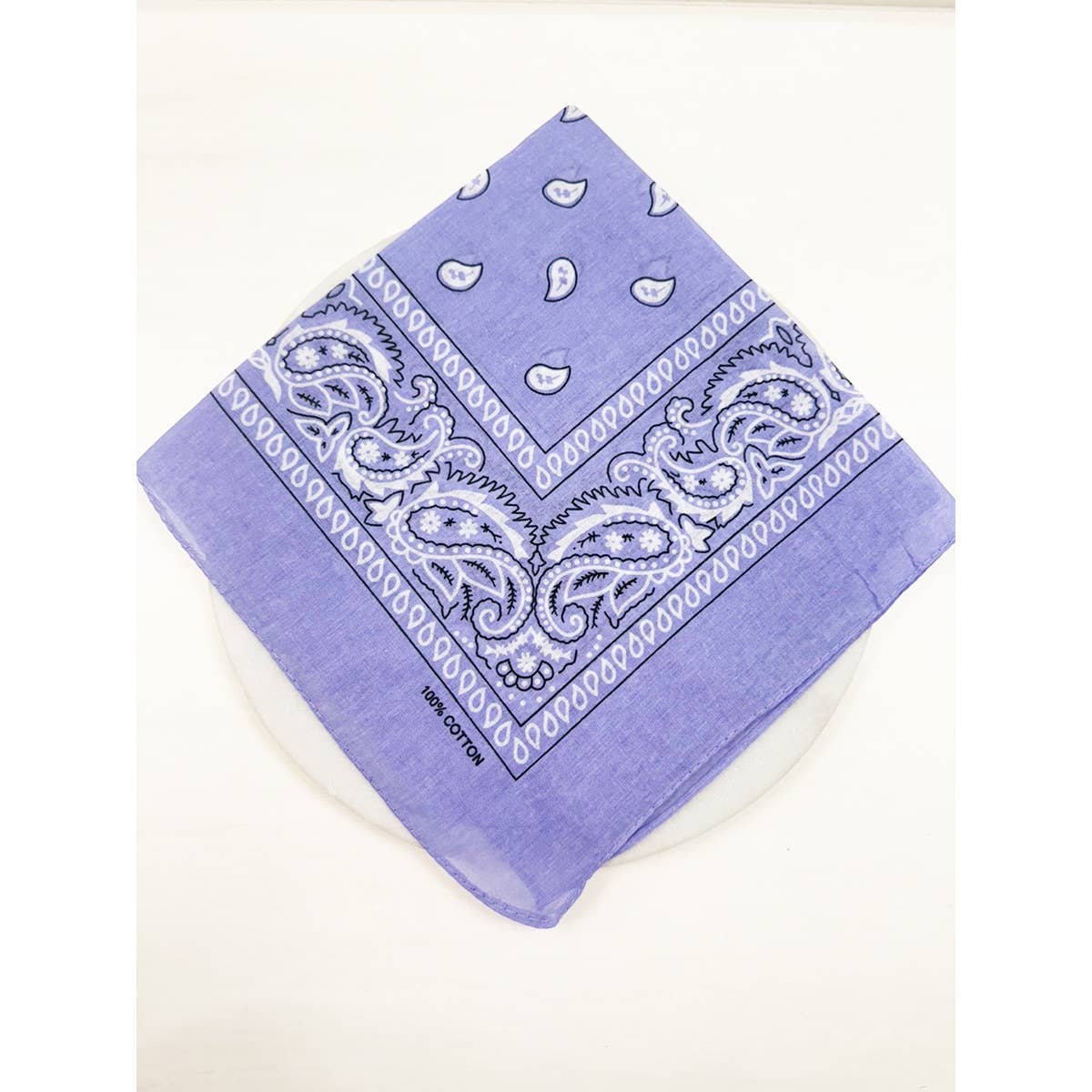 LAVENDER Pasley Pattern Bandanas