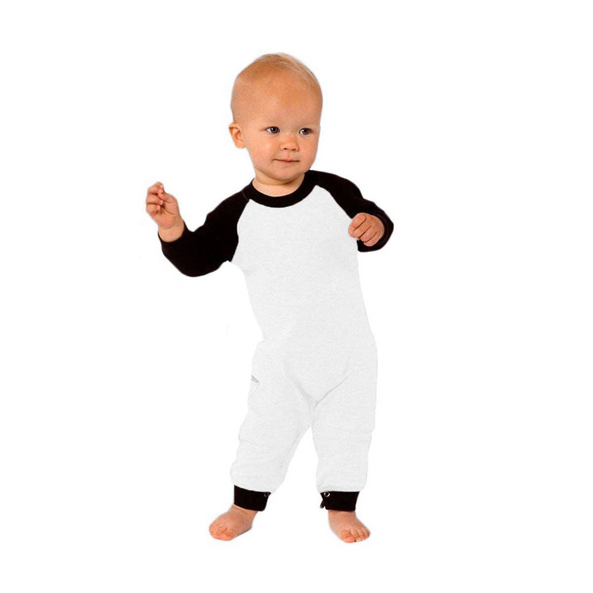 MONAG Infant Long Sleeve Raglan Romper