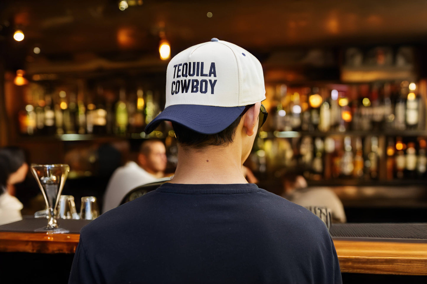 Two Tone Cap - Tequila Cowboy - Beige/Navy