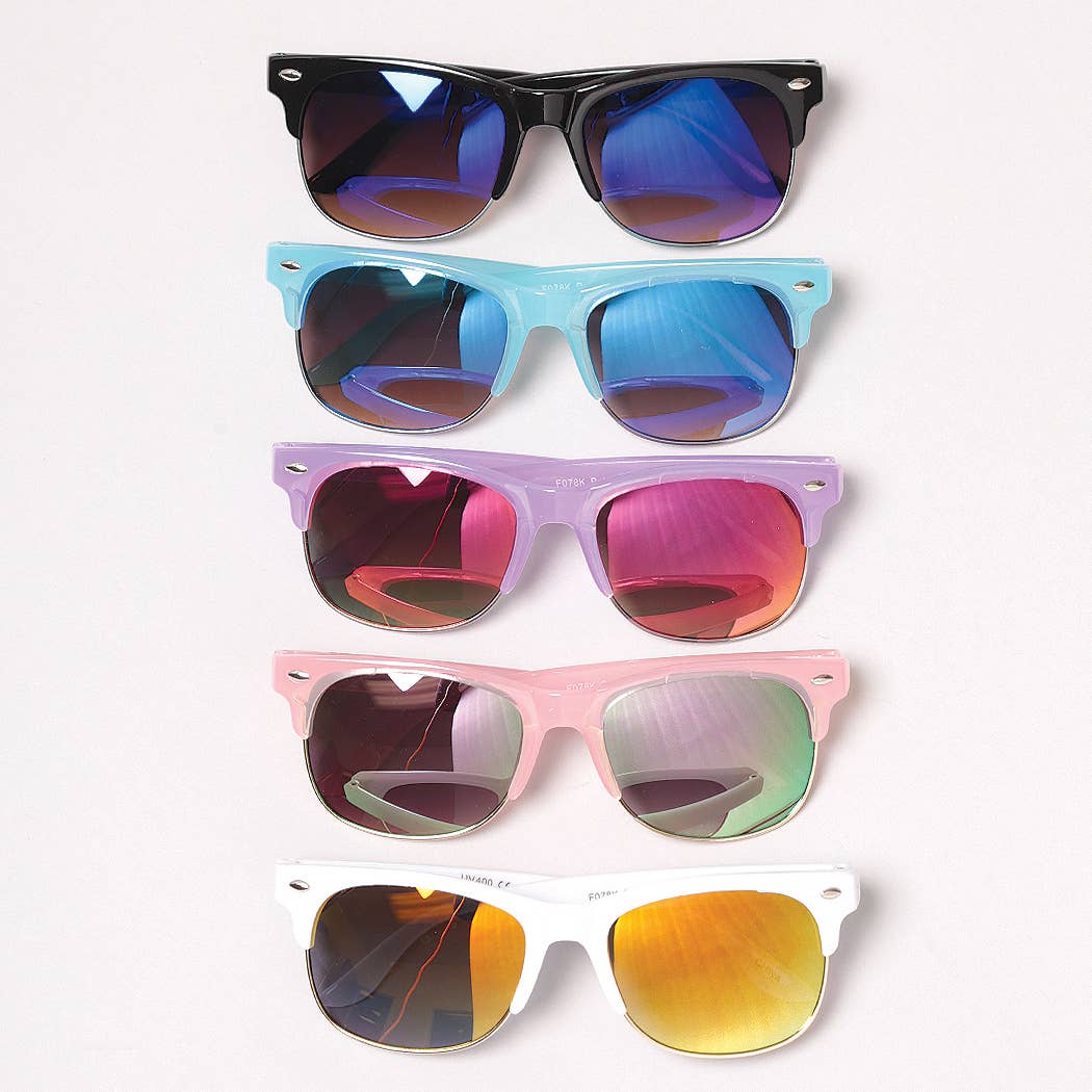 Kid's Reflective Fashion Sunglasses
