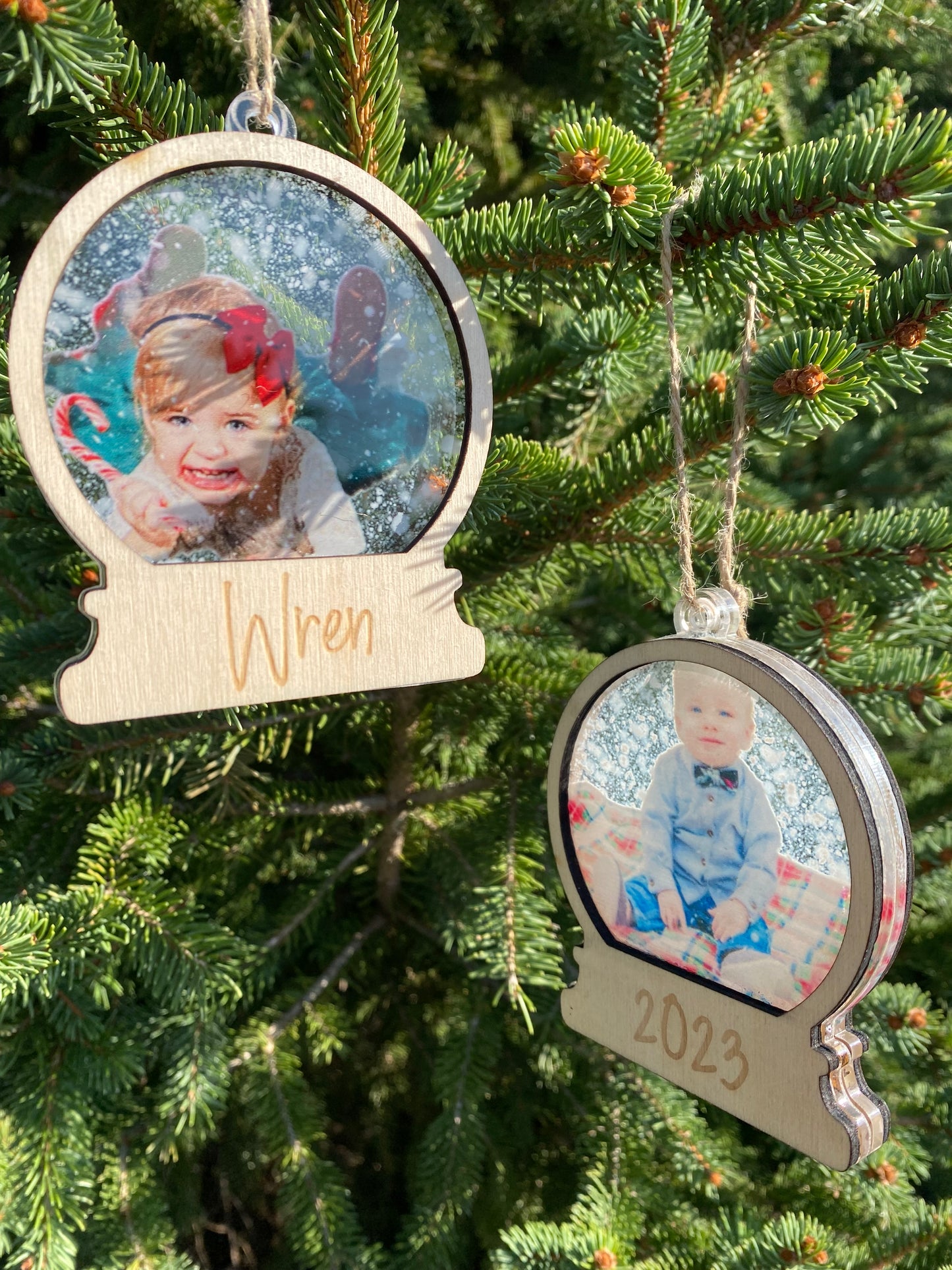 Snow Globe Ornament