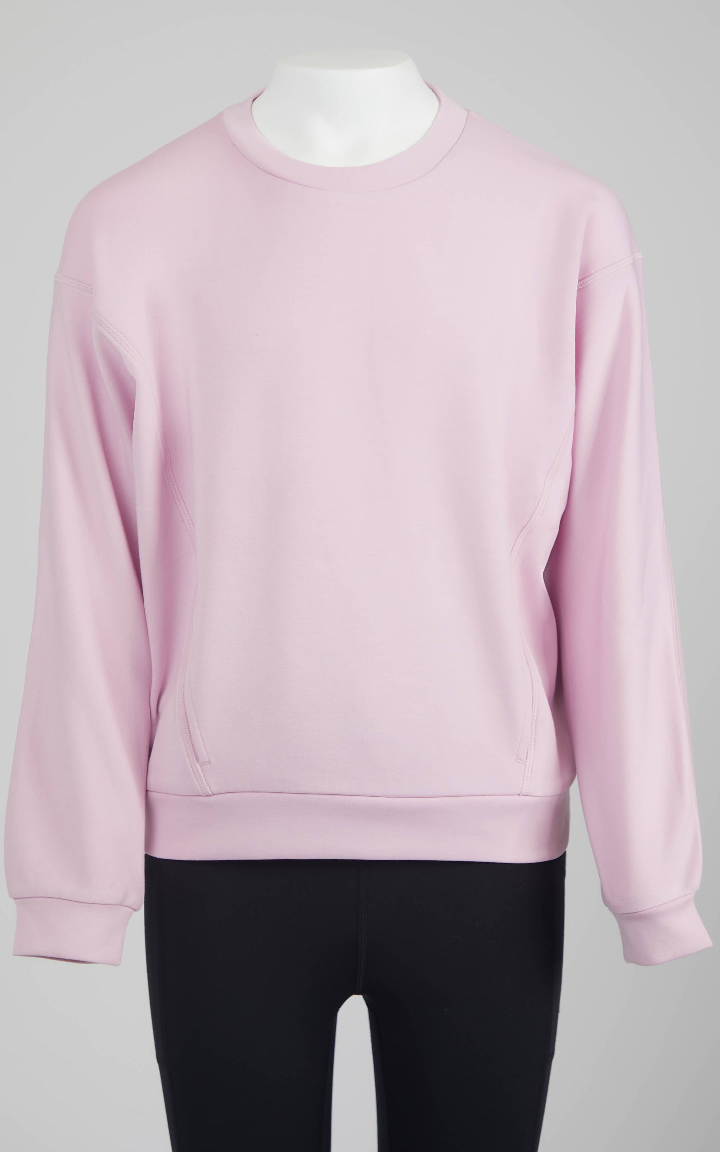 Tween Girls Soft Scuba Zuri Crew Neck Everyday Sweatshirt