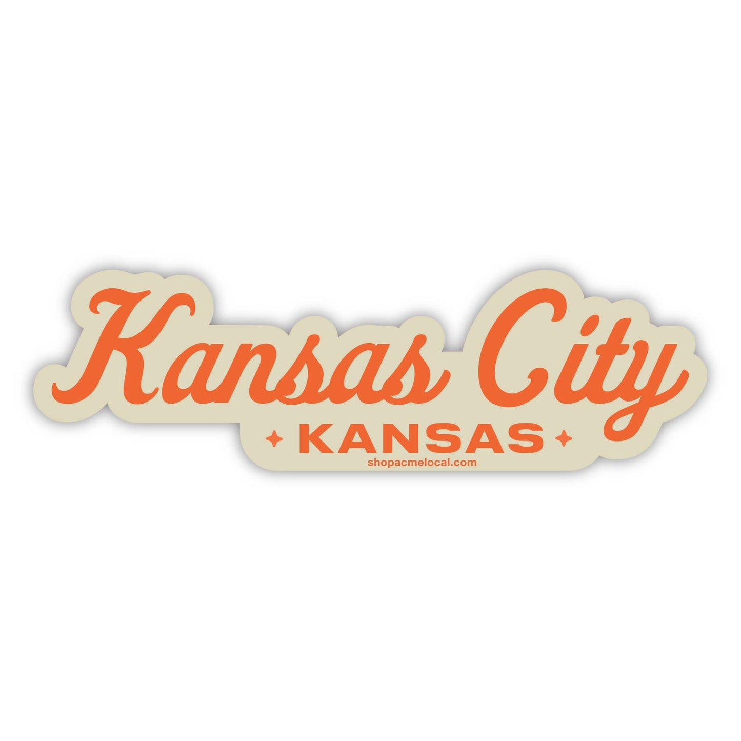 Starlite Script Customizable Sticker
