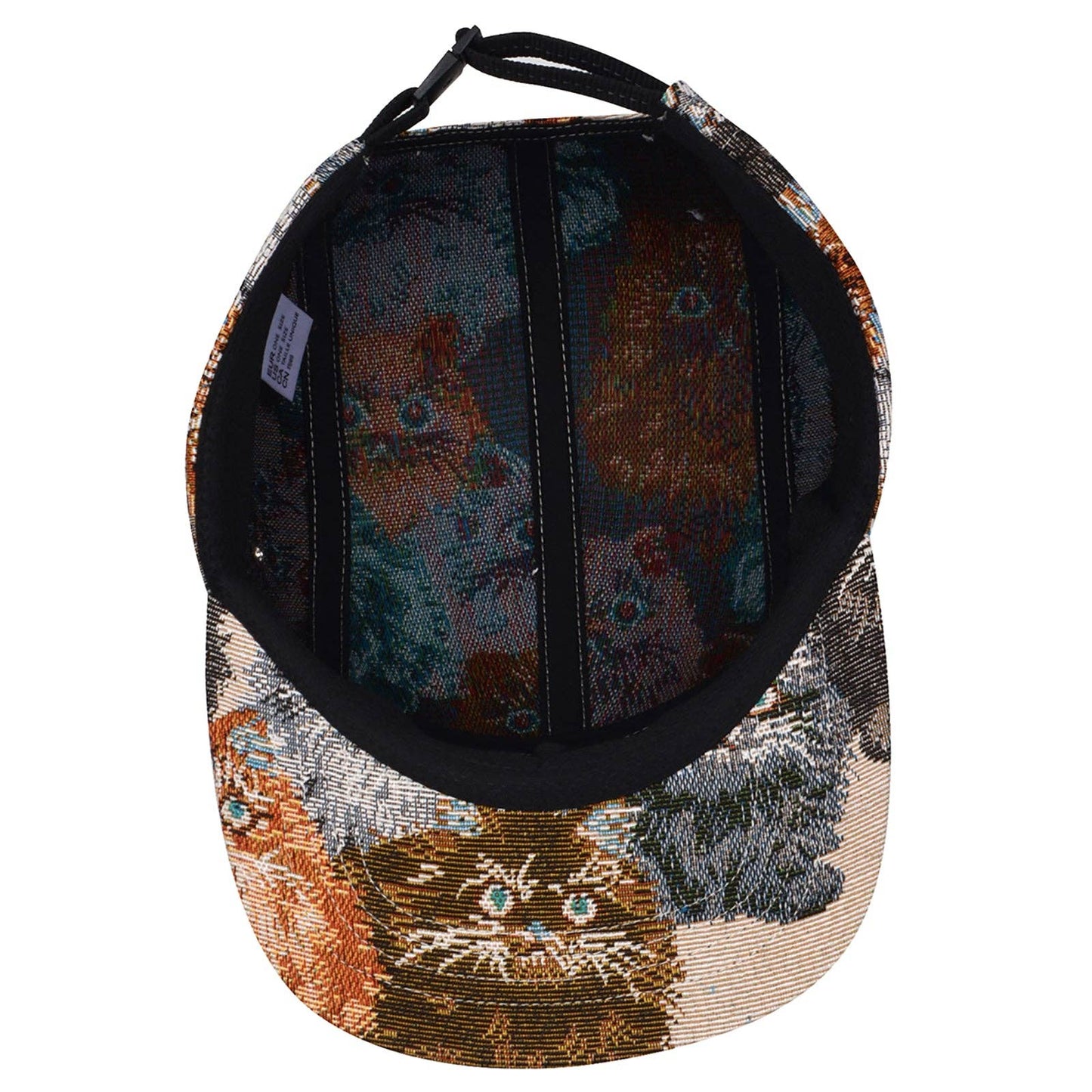 HatPhile Unique Cat Jacquard 5-Panel Hat – Playful & Premium Designs