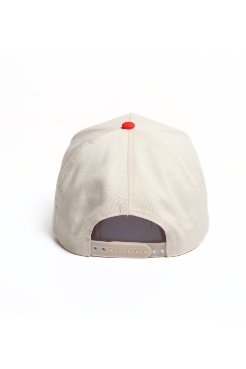 USA Tonal 3D Puff Embroidery 5 Panel Two Tone Cap