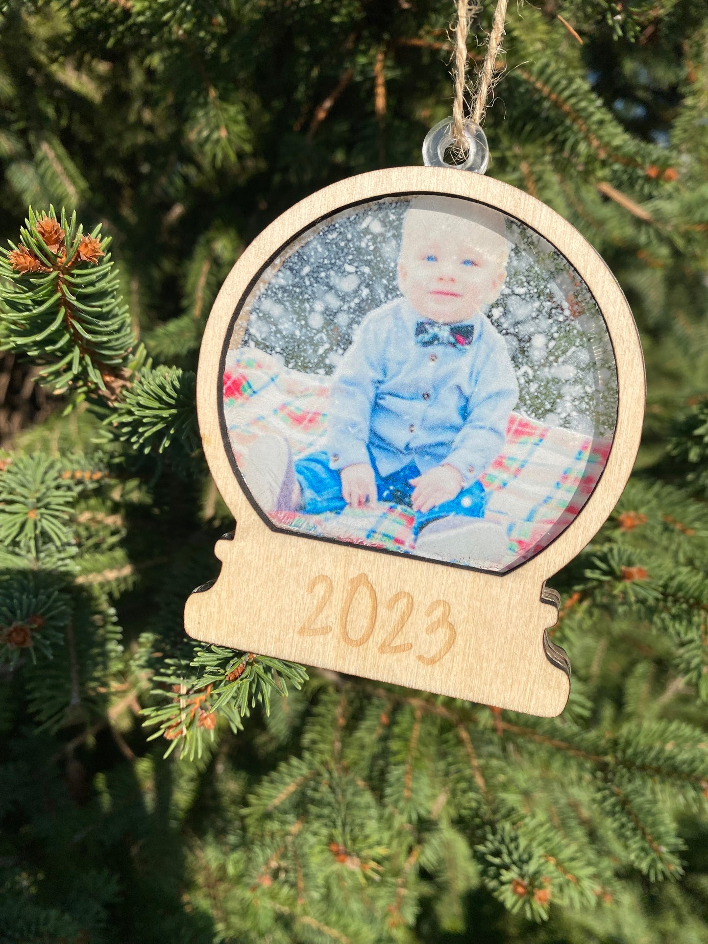 Snow Globe Ornament