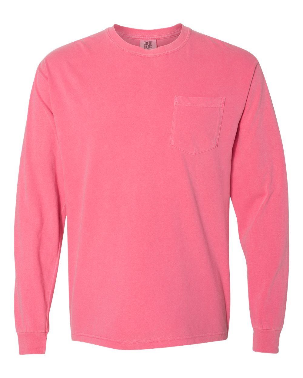 Comfort Color Heavyweight Long Sleeve Pocket