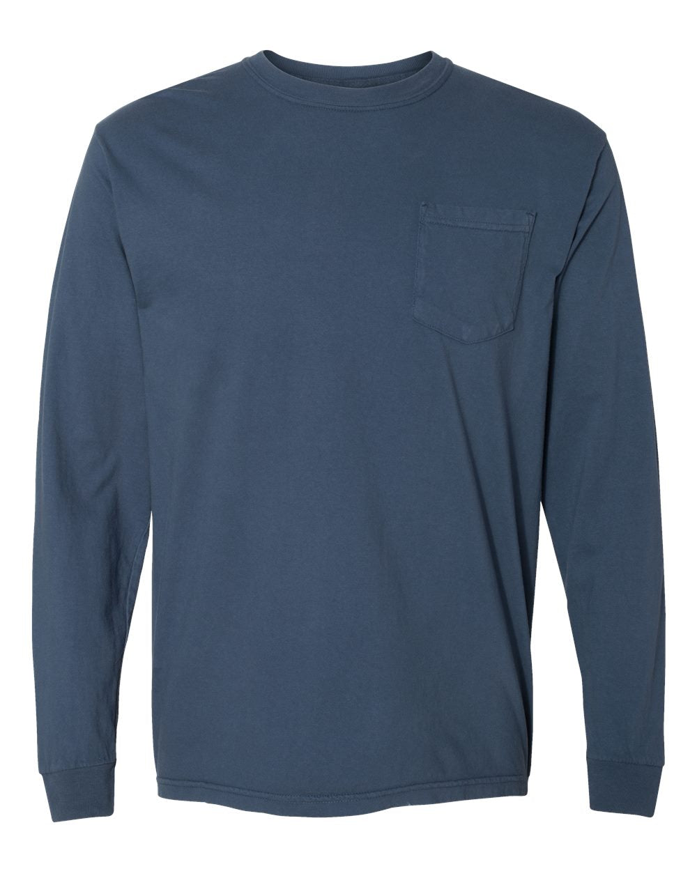 Comfort Color Heavyweight Long Sleeve Pocket