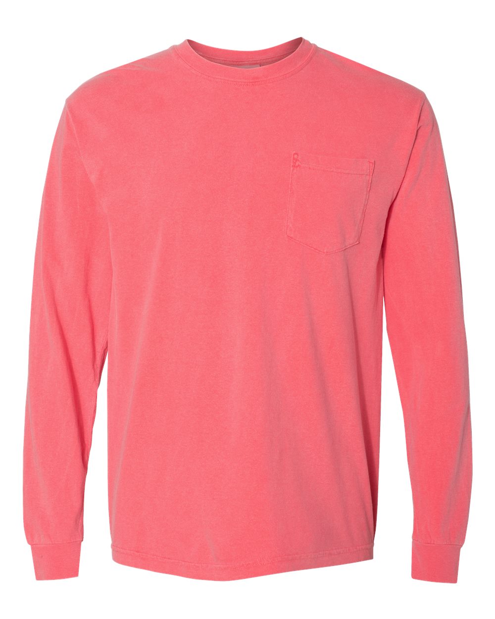 Comfort Color Heavyweight Long Sleeve Pocket