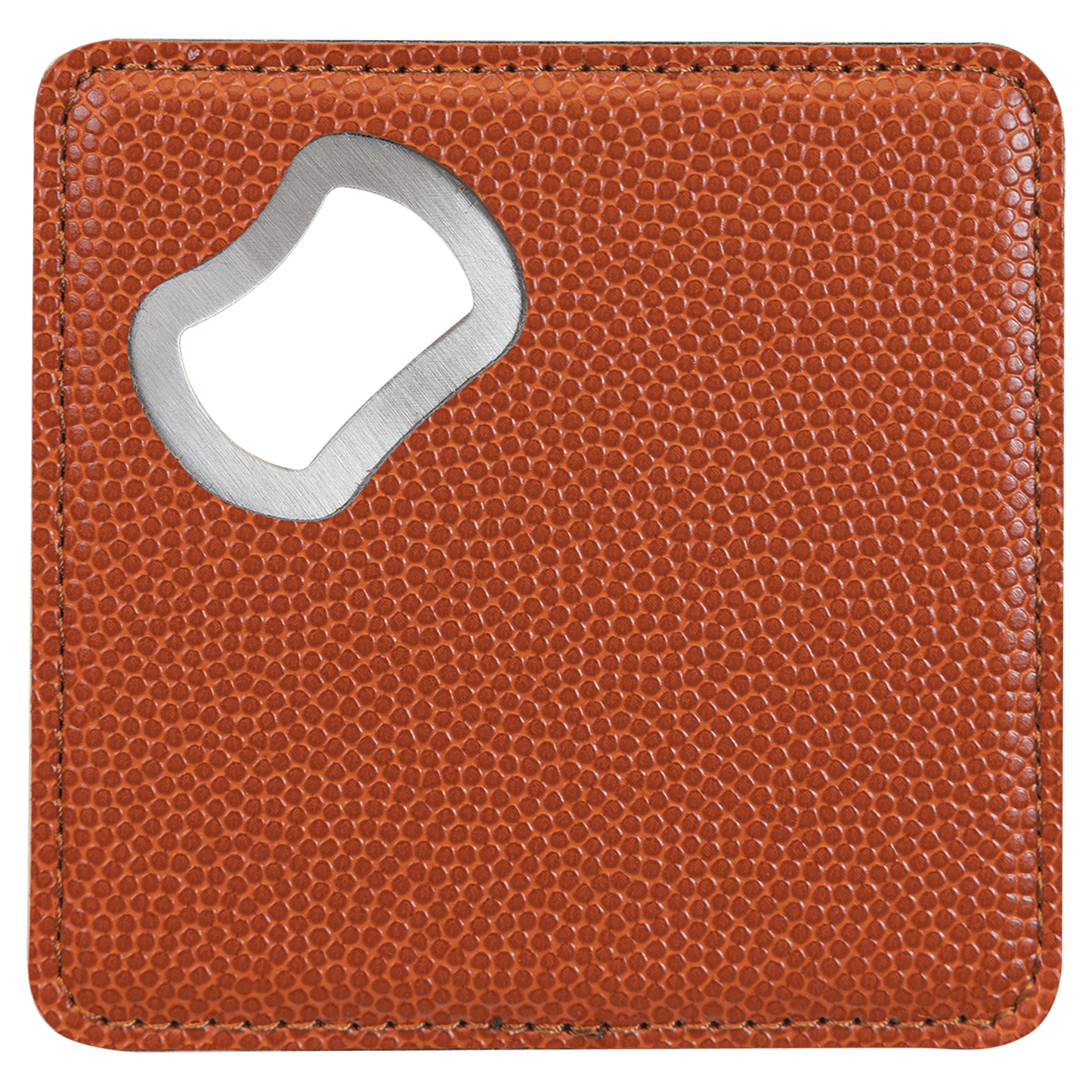 Square Basketball Bottle Opener Coaster