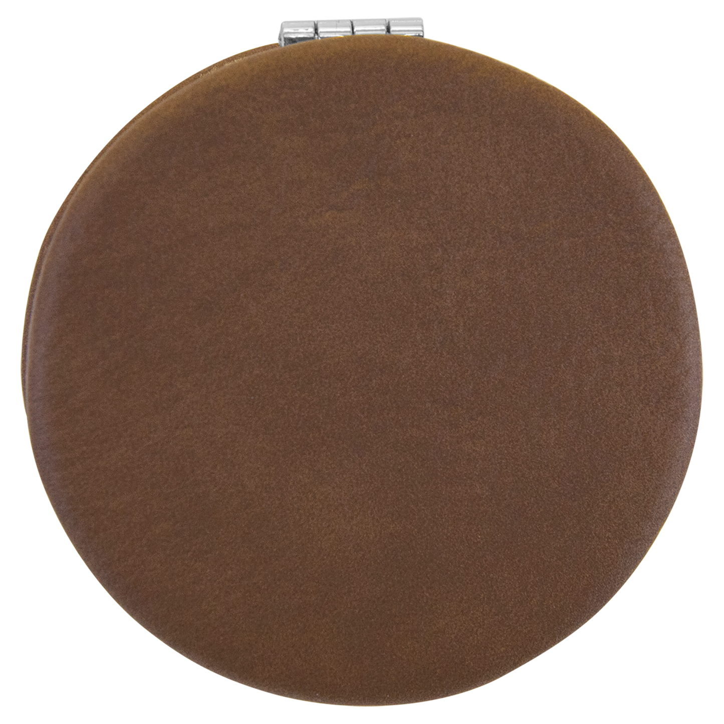 1/2" Leather Compact Mirror