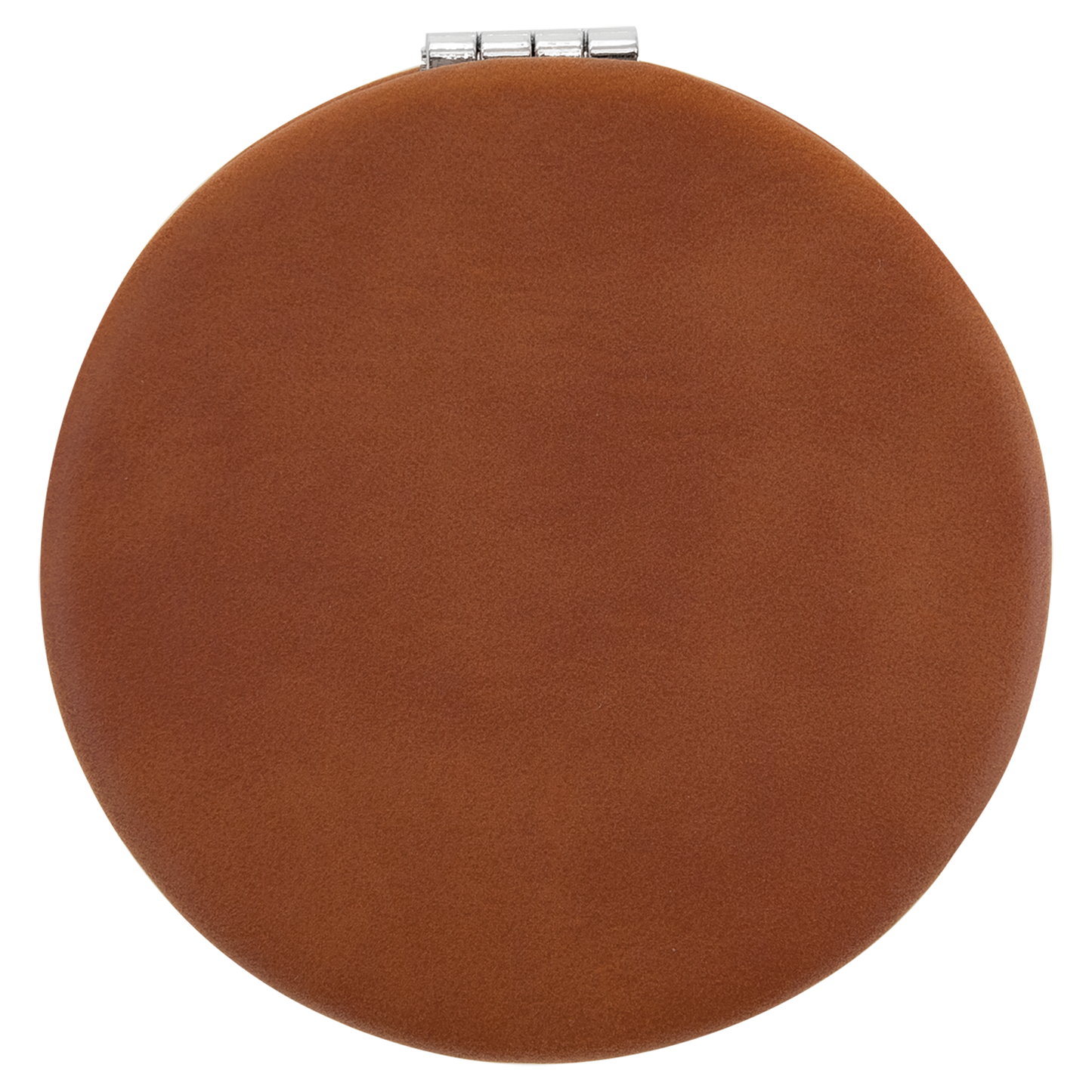 1/2" Leather Compact Mirror