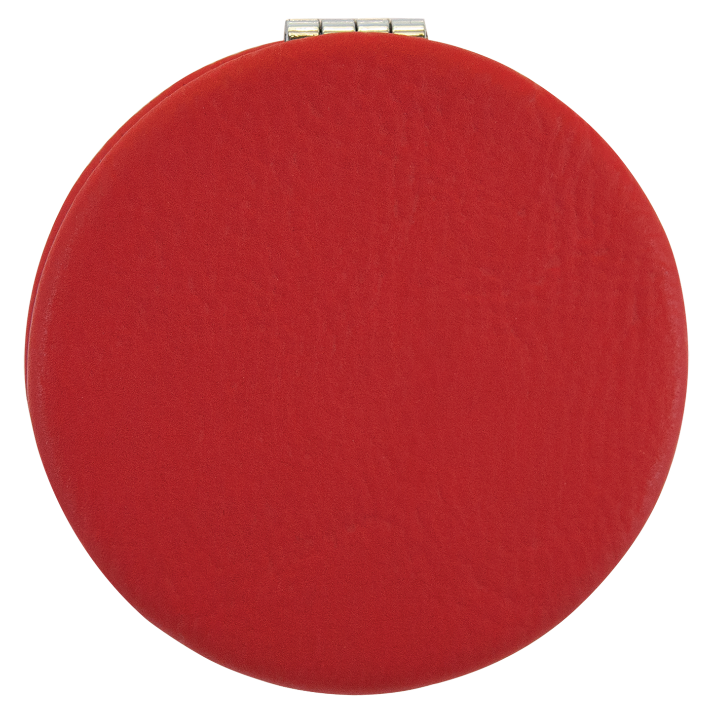 1/2" Leather Compact Mirror