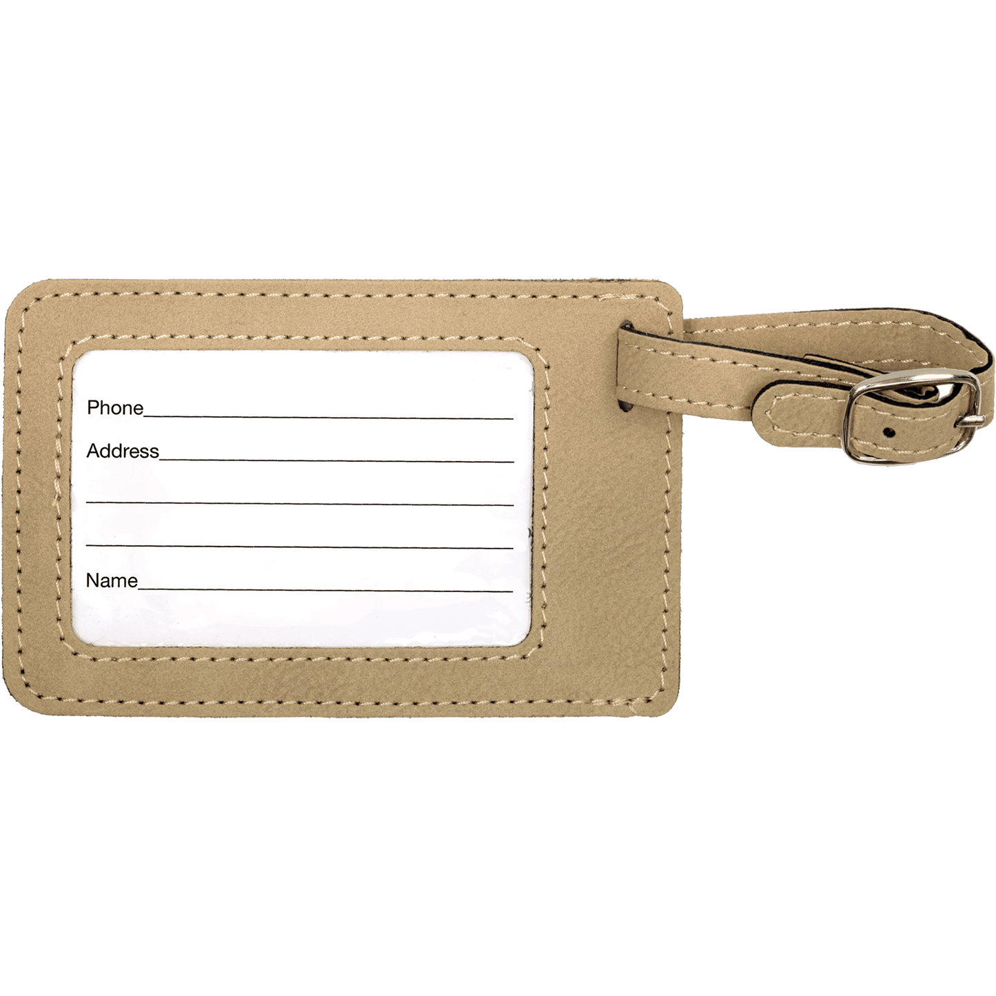 Leather Luggage Tag