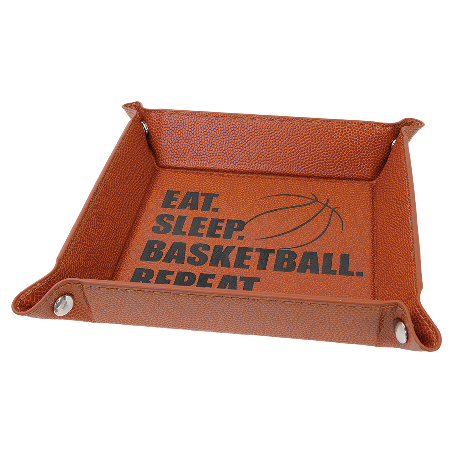 Basketball Leather Snap up tray