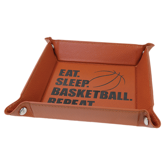 Basketball Leather Snap up tray