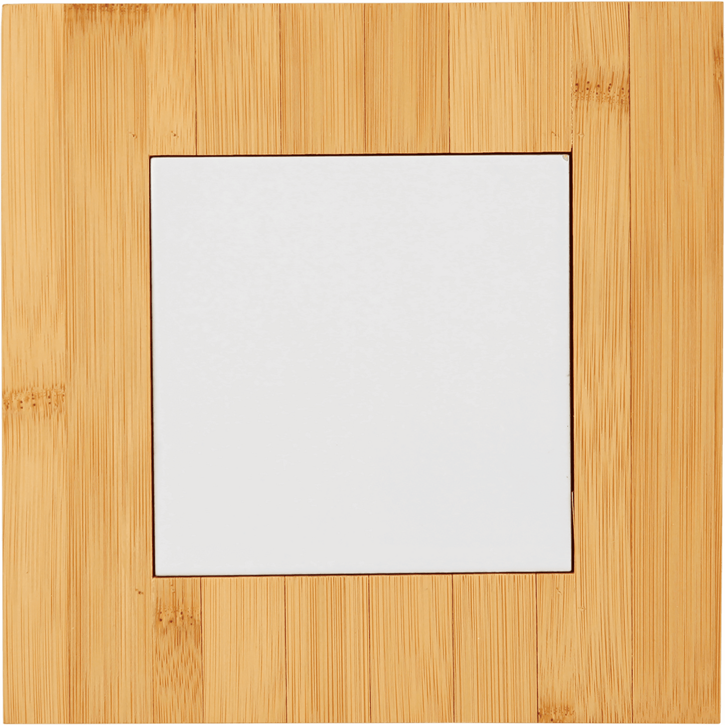 7 1/4" Bamboo Trivet with Recessed Area