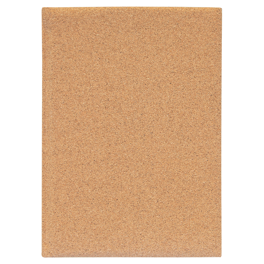 7" x 9 3/4" Laserable Leatherette Sketch Book with Unlined Notepad