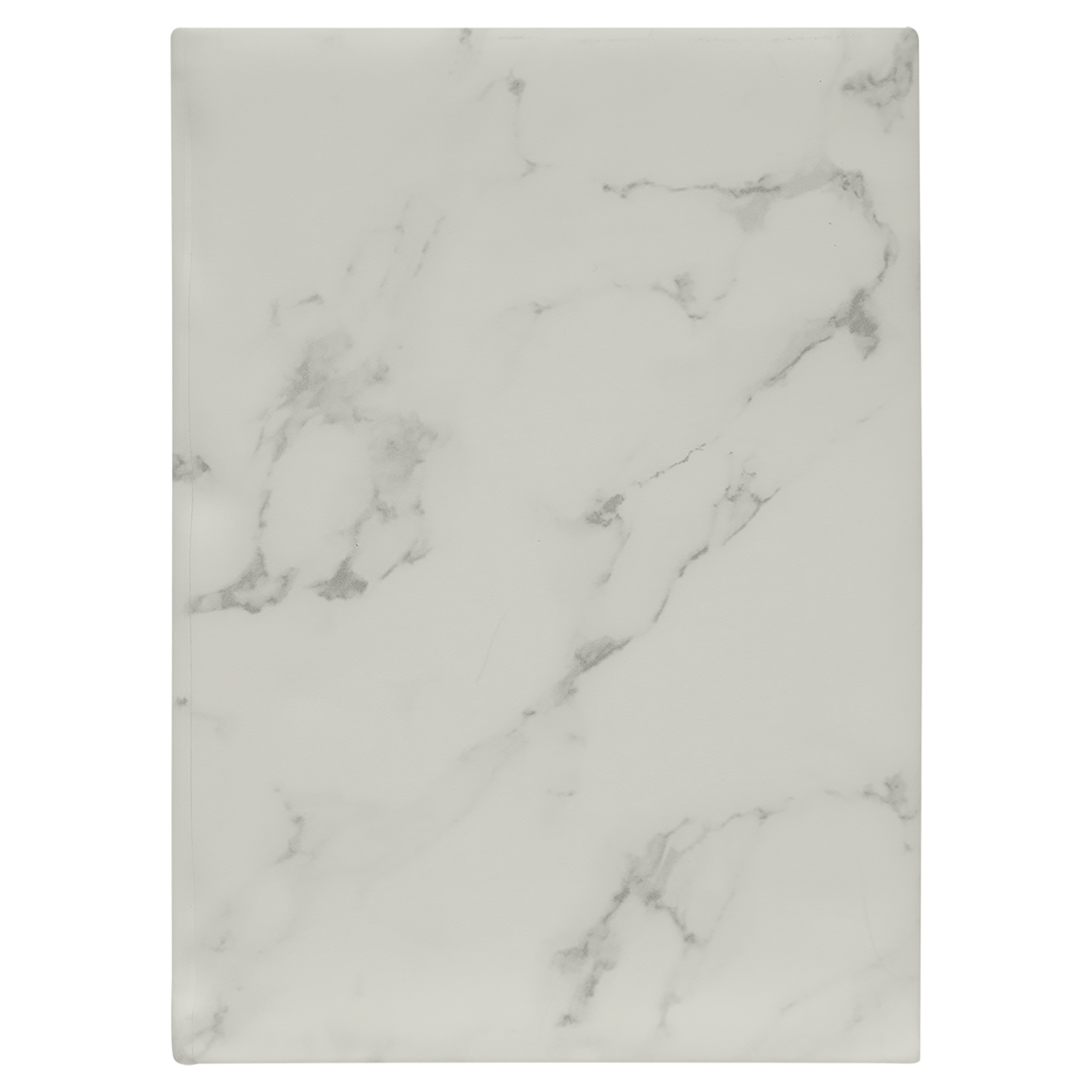 7" x 9 3/4" Laserable Leatherette Sketch Book with Unlined Notepad