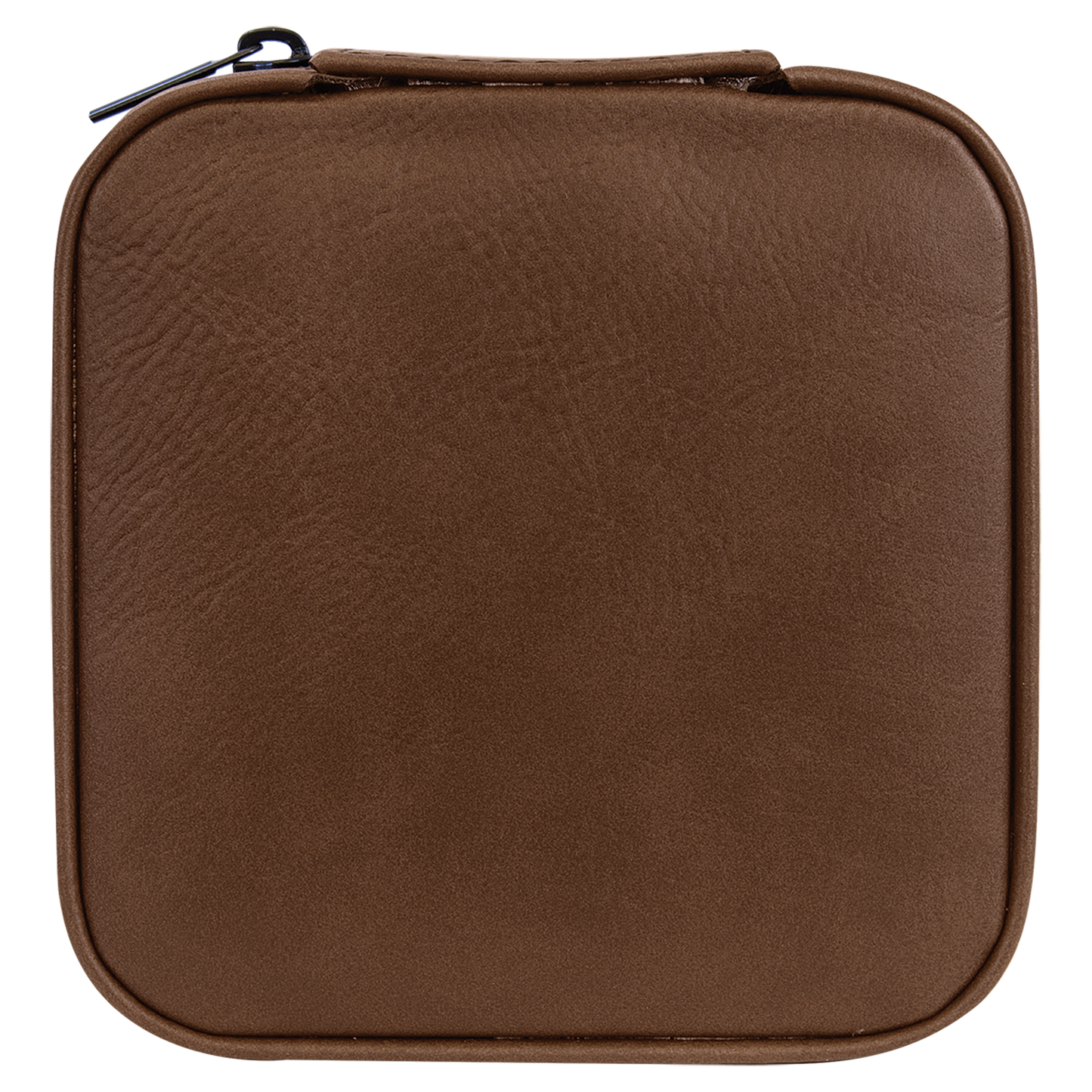 4x4 Leather Jewelry box with tan lining