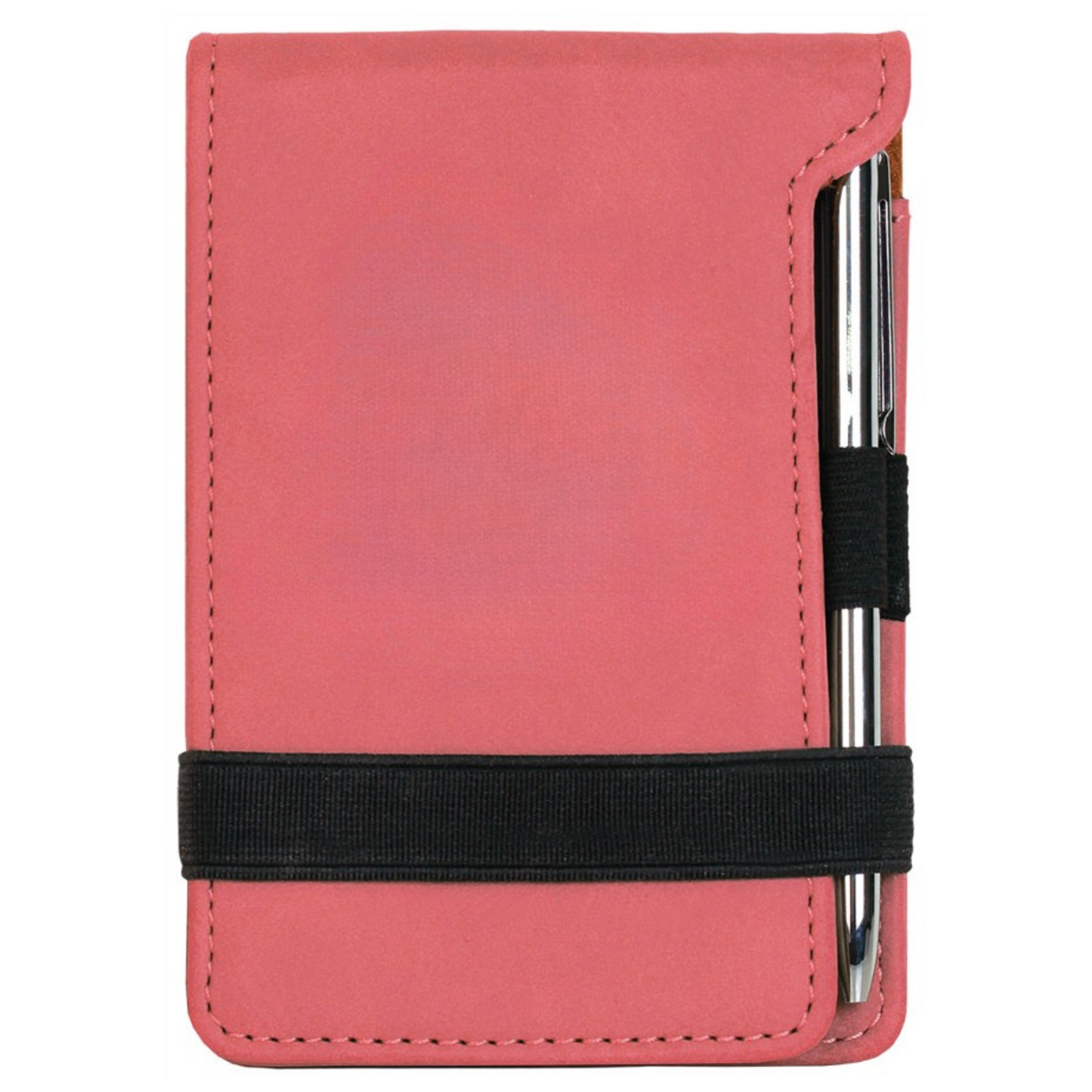 3 1/4" x 4 3/4" Leather Mini Notepad with Pen