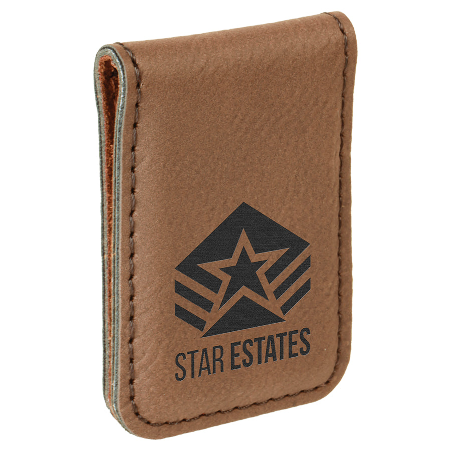 Leather Money Clip