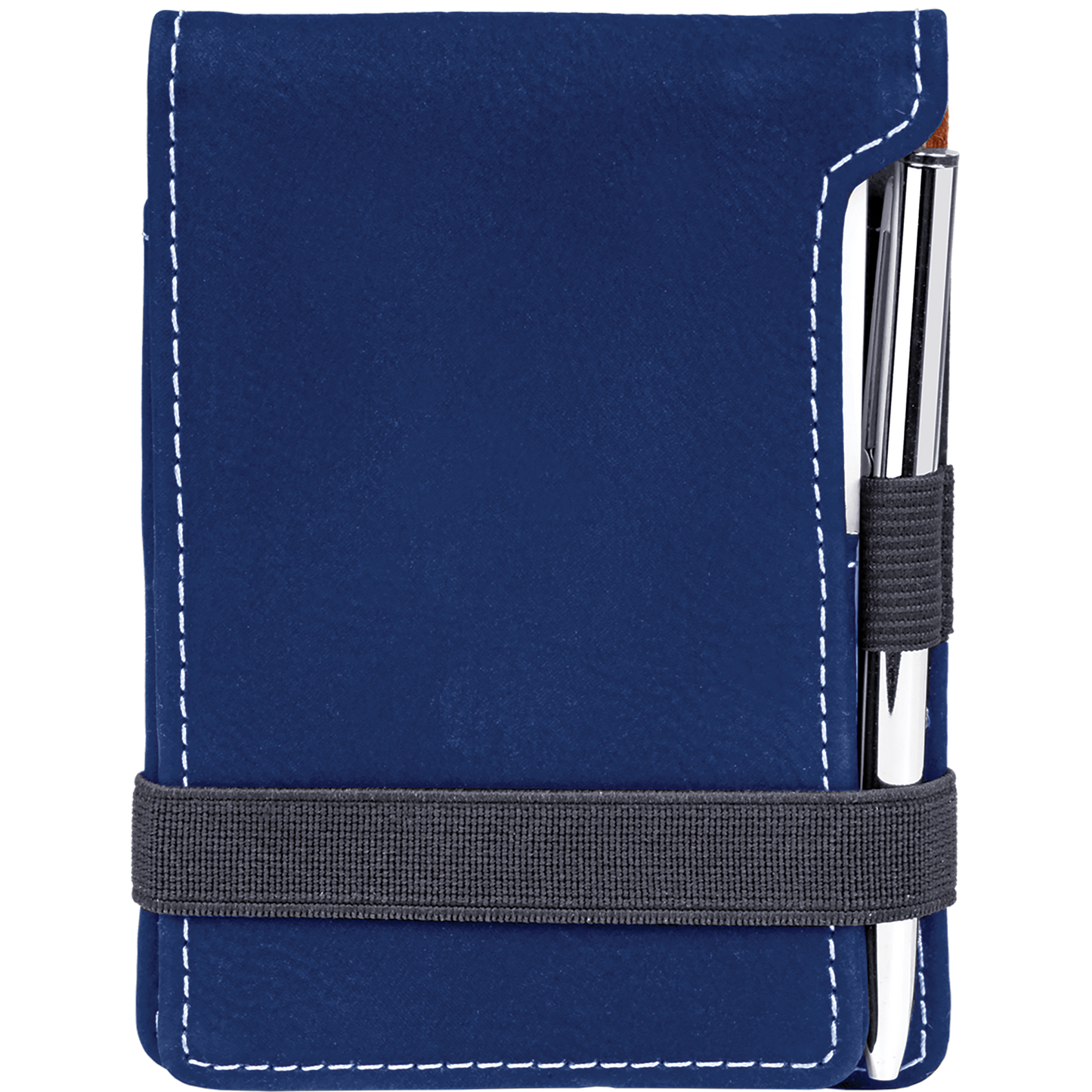 3 1/4" x 4 3/4" Leather Mini Notepad with Pen